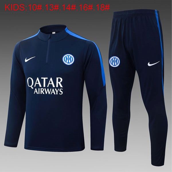 Ninos Sudadera De Training Inter Milan 2026-2027 Azul 3